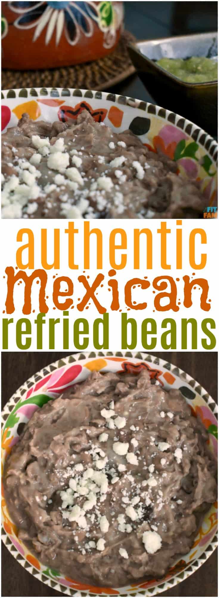 Authentic Mexican Refried Beans - That Fit Fam